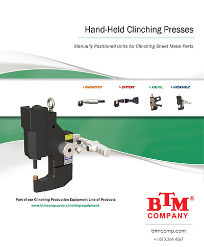 Hand Held Clinching Units