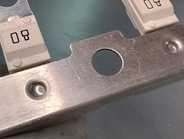 Punch Side of Clinch Joint